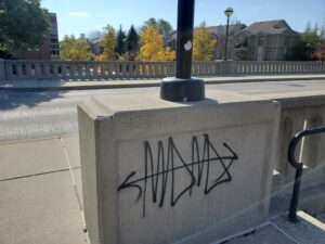 Dr. Dirt's graffiti removal service is located in Indianapolis, Indiana.